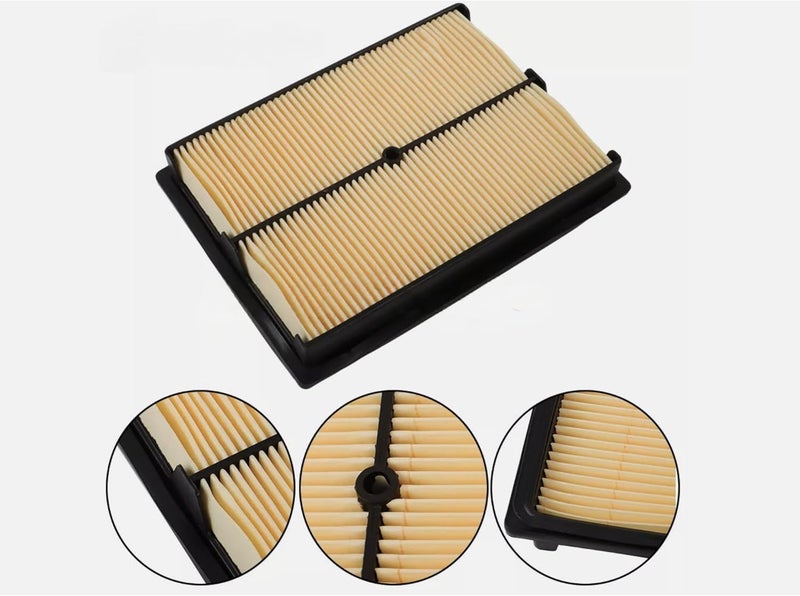Berks Attachments Air Filter Kit for Rato 670cc 739cc Engines – Fits Rato 740, AGT LRT23 – Also Fits Honda GX610 GX620 GX670 GXV610 GXV620 GXV670 – 8-3/4" x 6-5/8" x 1" - Image 3